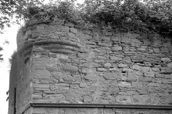Cadboll Castle.
Detail of corner turret.
