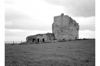 Ballone Castle.
View from North East.