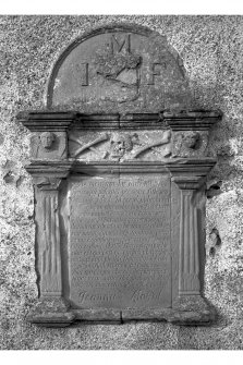 Alness Parish Church, Alness.
Memorial tablet set in East end of South wall.