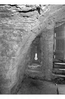 Foulis Castle.
Interior-view of gun loop on North East wall of Tower.