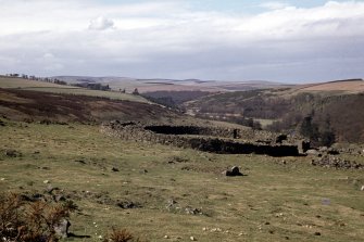 Edinshall. View of broch.