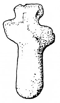North Rona, Lewis. Cross shaped stone (5)