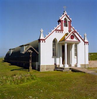View of the Italian Chapel, Lamb Holm, from North West