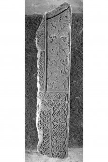 Early Christian cross-slab fragment, edge