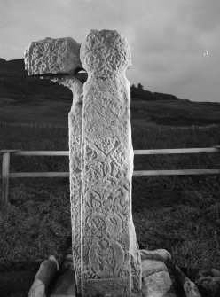 A'Chill, Canna. Free-standing cross.