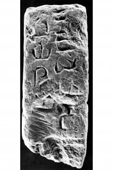 Inscribed stone, face 'b'.