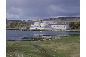 View of Lagavulin Distillery from South East.