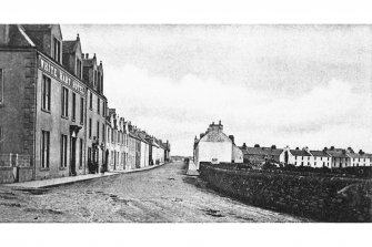 Port Ellen, Charlotte Street, General
View from North end of street looking South East including White Hart Hotel.