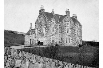 Cairnmore House, Port Ellen.
View from South West, before garden became established.