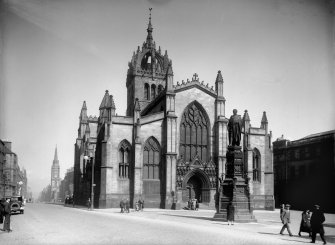 General view of St Giles' Cathedral from North West