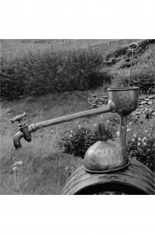 Islay, Caol Ila Distillery.
Detail of copper cask-pump.