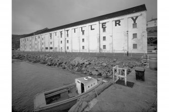 Islay, Caol Ila Distillery.
View of seaward frontage from East including North gable.