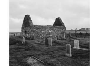 Kilnave Chapel, Kilnave.
View from North East.