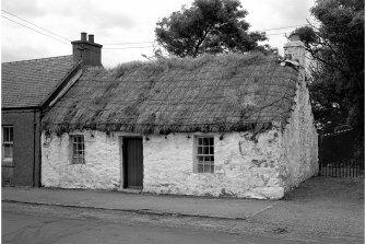 62 Jamieson Street, Thatched Cottage, Bowmore, Islay.
View from South East.