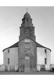 Kilarrow Parish Church, Bowmore, Islay.
View from North North West.