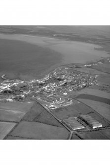 Bowmore, Islay.
Aerial view of village from West.