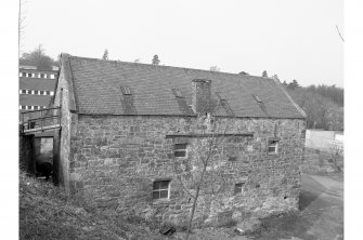 Dalkeith Flour Mills, granary
View from SE