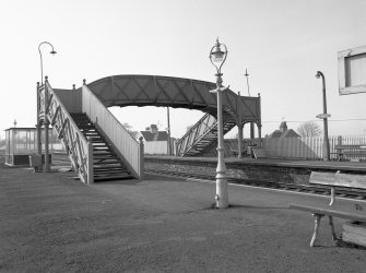 Longniddry Railway Station, footbridge
View from E