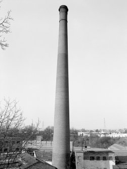 Currie, Paper Mill, chimney
View from SE