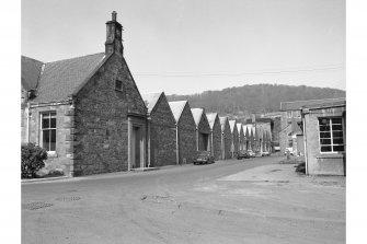 Galashiels, Dale Street, Netherdale Mill, weaving sheds
View from S