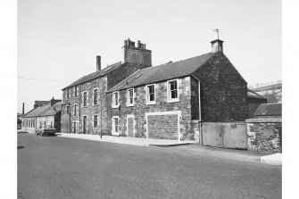 Galashiels, 43 Hudderfield Street and Waverley Ironworks, offices
View from SE