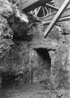 Interior.
View of cellars discovered during excavations for the Thistle Chapel
