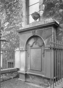 View of tombstone of Adam Smith, in Canongate Churchyard.