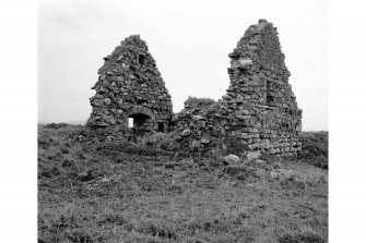 Finlaggan Castle, Islay.
View of building C (provisional).