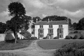 Eallabus House,Islay.
General view from South of house and garden.