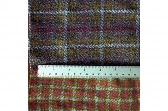 Redhouses Woolen Mill, Islay.
Samples of tweed woven by Mr. Christie.