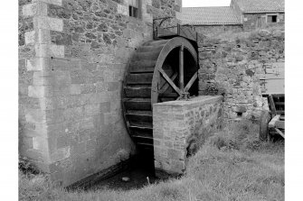 Newburgh, Parkhill Farm, Parkhill Mill
View of millwheel from WSW