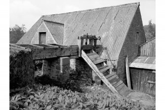 Glamis, Sawmill
View from SW showing sluice mechanism of N building