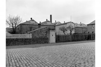 Forfar, North Street, Jute Mill
View from S showing Roberts Street front