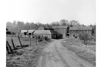 Bonjedward, New Mill Farm.
View of complex from drive.