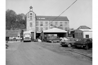 Jedburgh, Barrass Tannery
View from SSE showing main building and chimney