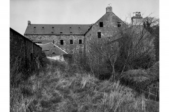 Jedburgh, Allars Woollen Mill
View from SSE showing rear of main block