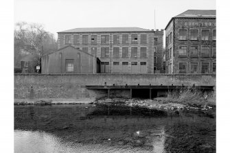 Hawick, Commercial Road, Wilton Mills
View from SE of Dicksons and Laings building, from Laidlaw Terrace