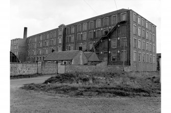 Cambusbarron, Hayford Mills, mule spinning mill
View from W