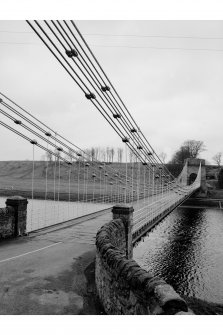 Hutton, Union Bridge
View along bridge from E, centred on suspension cables