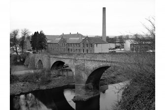 Chirnside Bridge and Chirnsidebridge Paper Mill
View along bridge from ESE with mill in background
