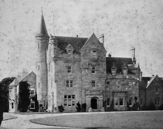 Copy of photograph showing general view of Castle