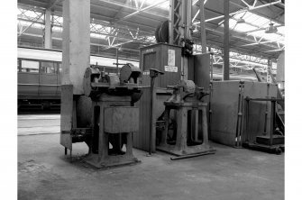 Glasgow, 18-20 Broomloan Road, Underground workshops and sheds
Tool grinders