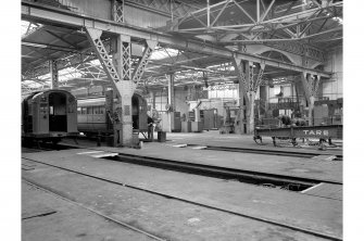 Glasgow, 18-20 Broomloan Road, Underground workshops and sheds
General view