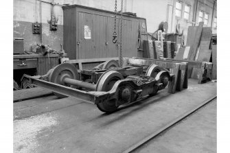 Glasgow, 18-20 Broomloan Road, Underground workshops and sheds
Bogie