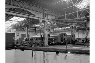 Glasgow, 18-20 Broomloan Road, Underground workshops and sheds
General view