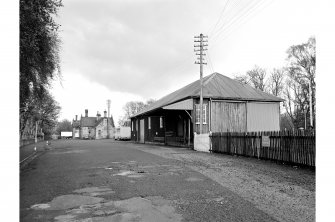 Pitlochry Station
View from NW showing main building and wooden goods shed
