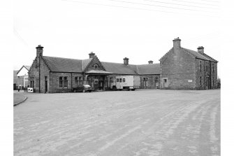 Kingussie Station
View from NE showing main station building and house