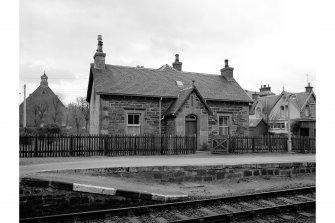 Kingussie Station
View from S showing station house