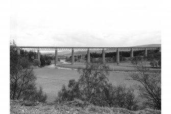 Tomatin, Railway Viaduct over River Findhorn
General view from SW