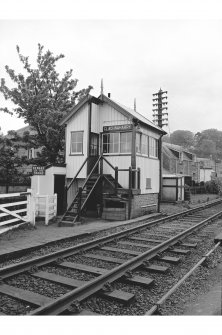 Inverness, Clachnaharry Station, signalbox
View from NE